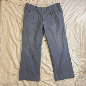 Norm Thompson men’s Gray Dress Pants Straight-Leg 36S” autosizer